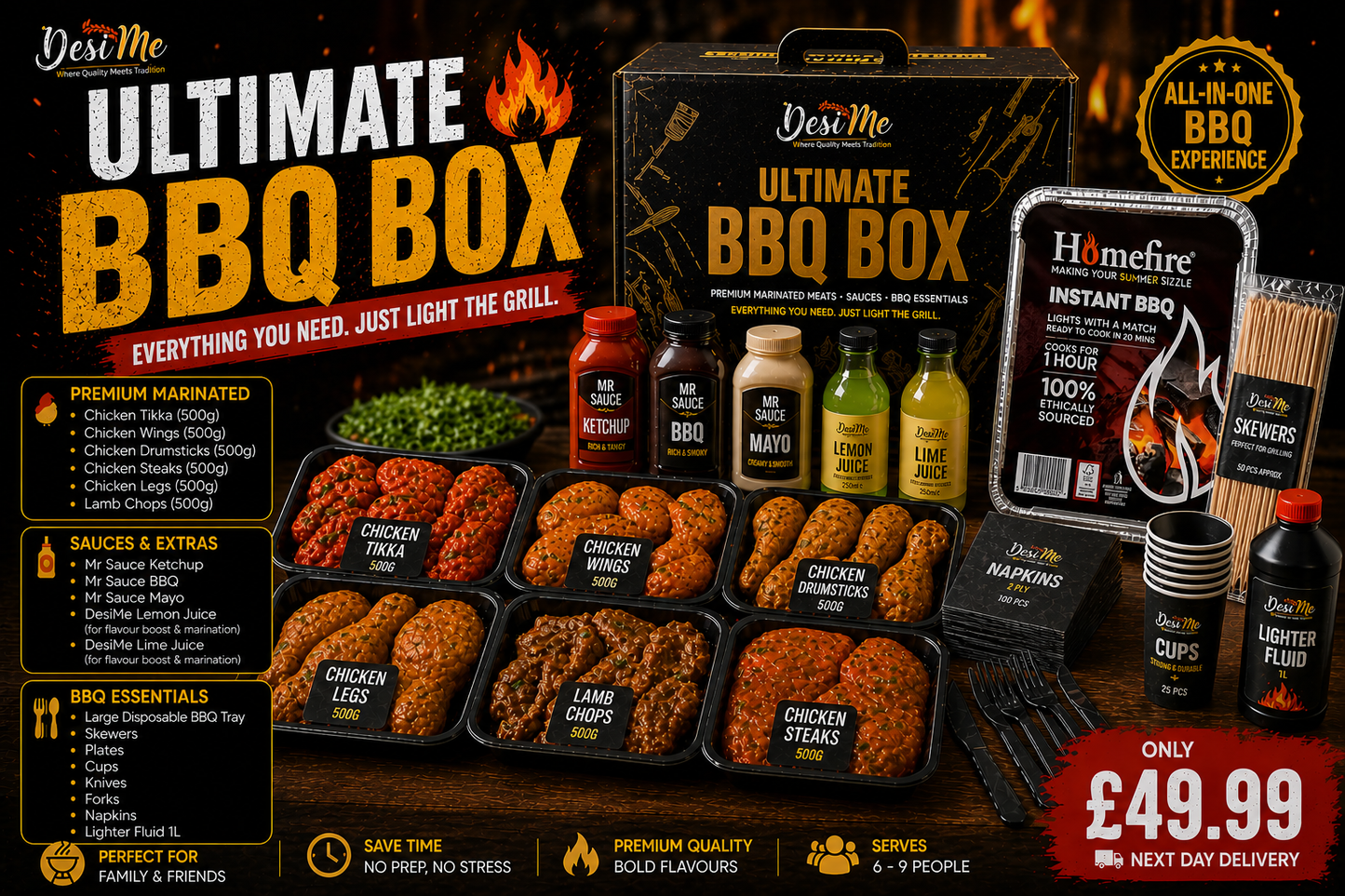 🔥Ultimate BBQ Box Medium