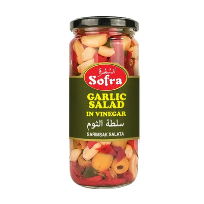 Sofra Garlic Salad in Brine and Vinegar 480g - DesiMe