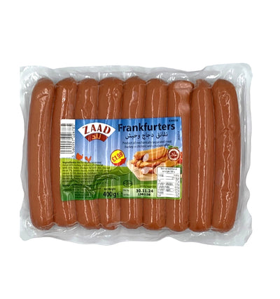 Zaad Frankfurters 400g