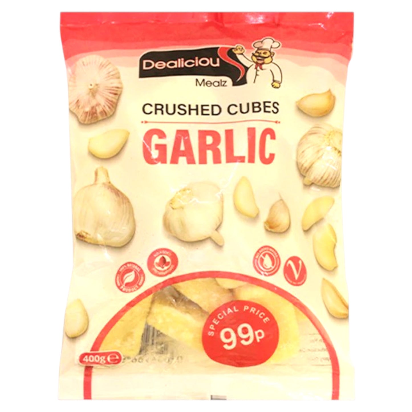 Dealicious Garlic Crushed 400g