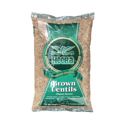 Heera Brown Lentils 2kg