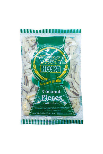 Heera Coconut Pieces (with skin) 200g