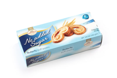 Asolo Dolce Butterfly Puff Pastry No Added Suagr 100g