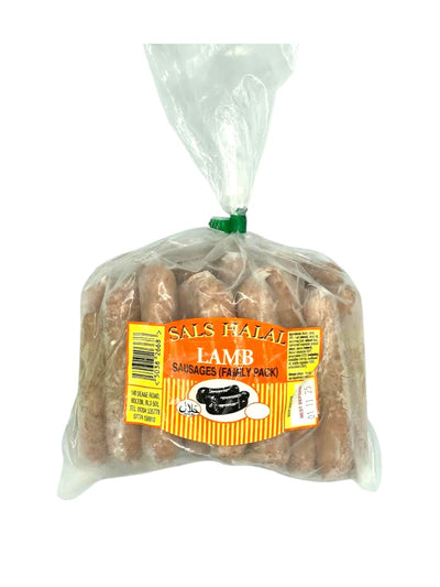 Sals Halal Lamb Sausages Family Pack - DesiMe