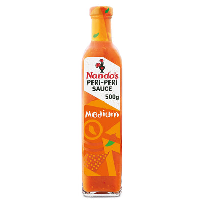 Nando's Peri-Peri Medium Sauce 500g - DesiMe