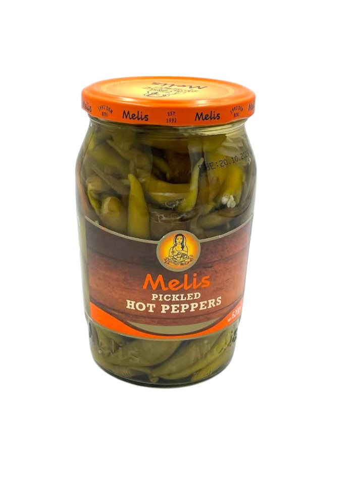 Melis Pickled Hot Peppers 620g