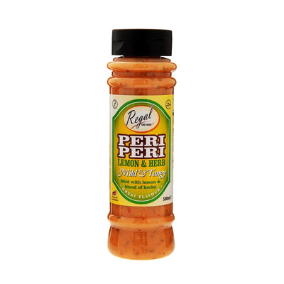 Regal Peri Peri Lemon & Herb Sauce 500ml