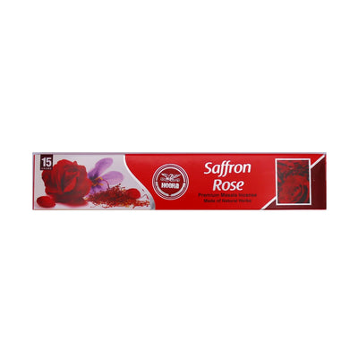 Heera Saffron Rose Incense Sticks 15g - DesiMe