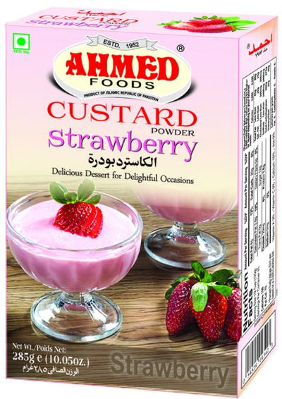 Ahmed Strawberry Custard 285g