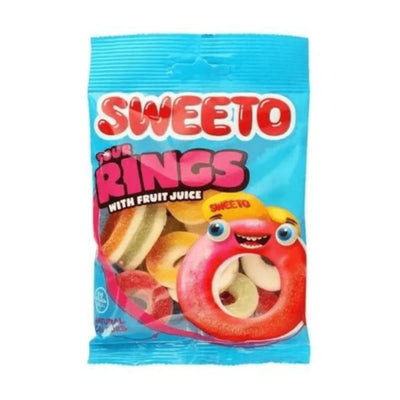 Sweeto Bag Sour Rings (80g) - DesiMe