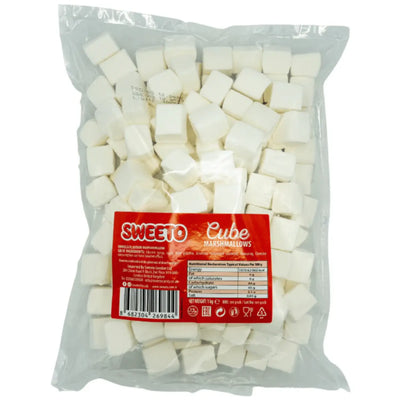 Sweeto Marshmallow Cubes (1kg)