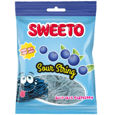 Sweeto Sour String Blue Raspberry (80g) - DesiMe