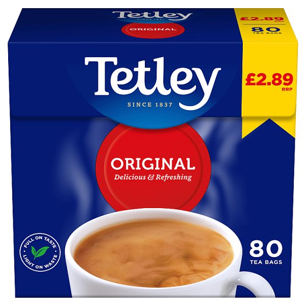 Tetley Original 80 Tea Bags
