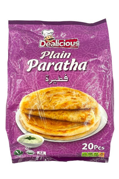 Dealicious Mealz Plain Paratha 20pk