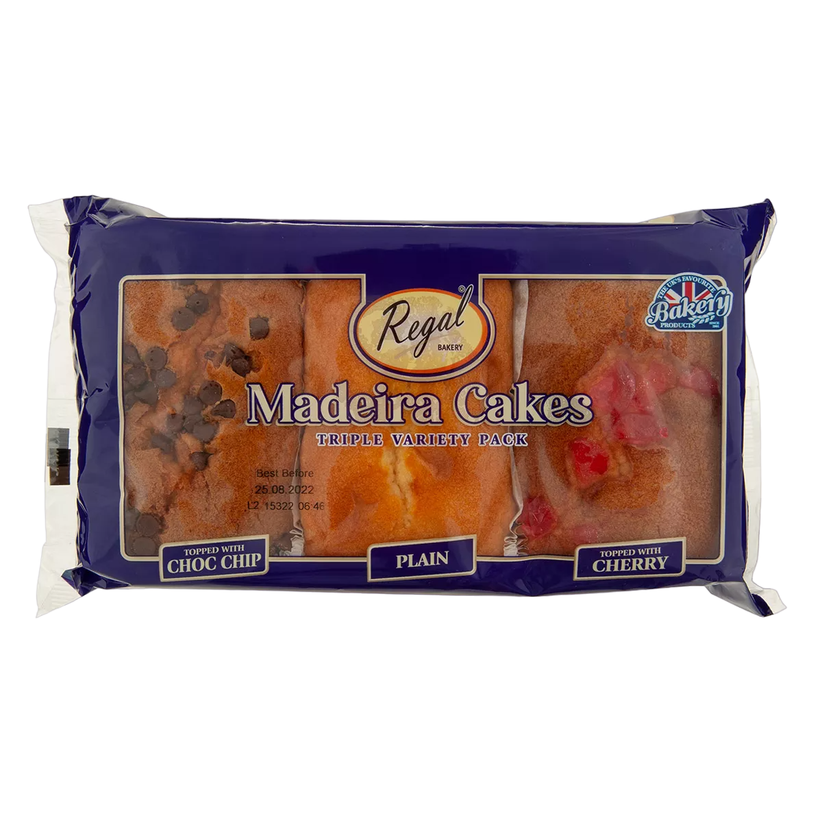 Regal Triple Pack Maderia Cake 600g