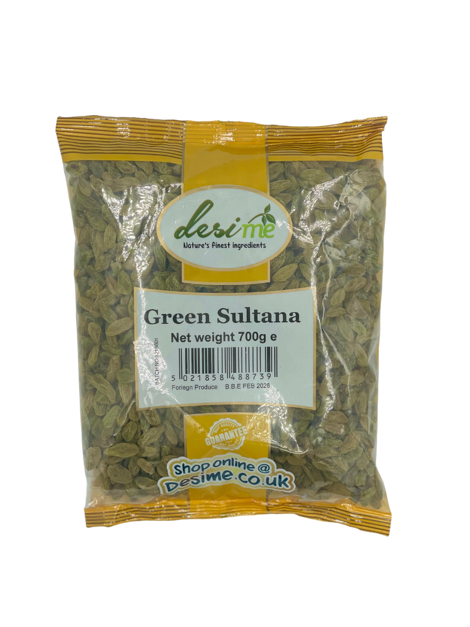DesiMe Green Sultana 700g