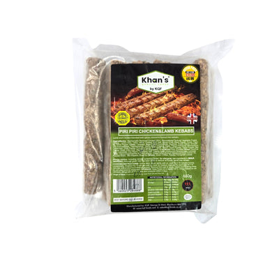 Khan's Piri Piri Chicken and Lamb Kebabs