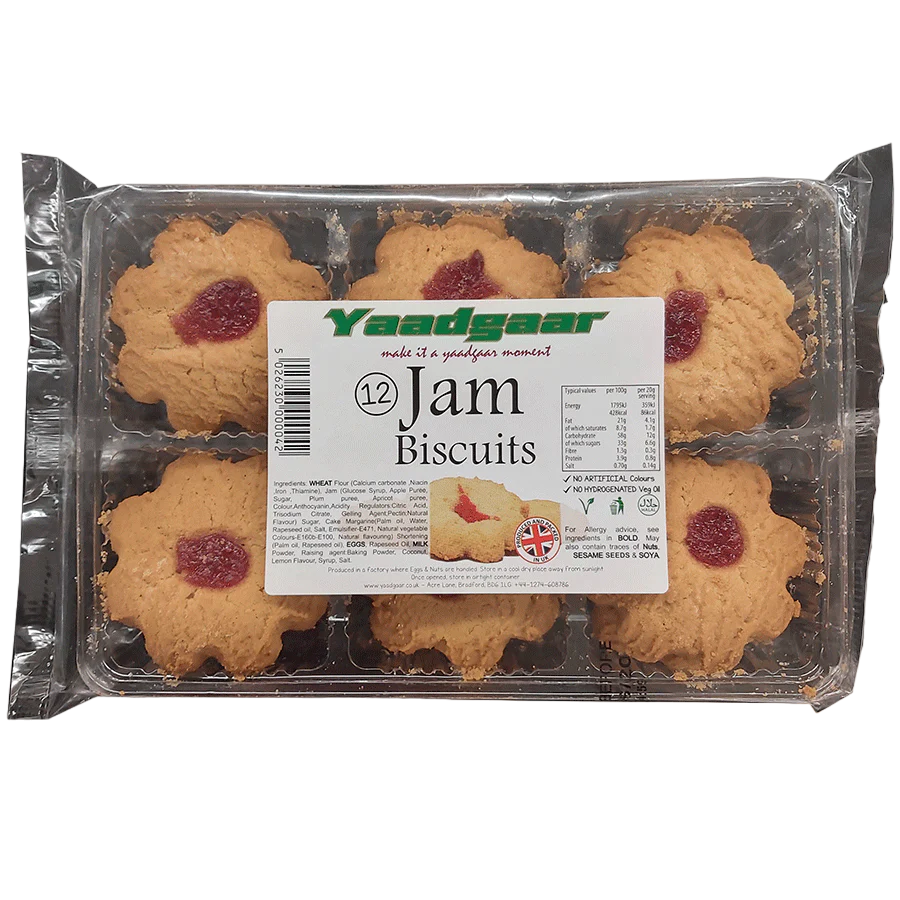 Yaadgaar 12 Jam Biscuits 200g - DesiMe