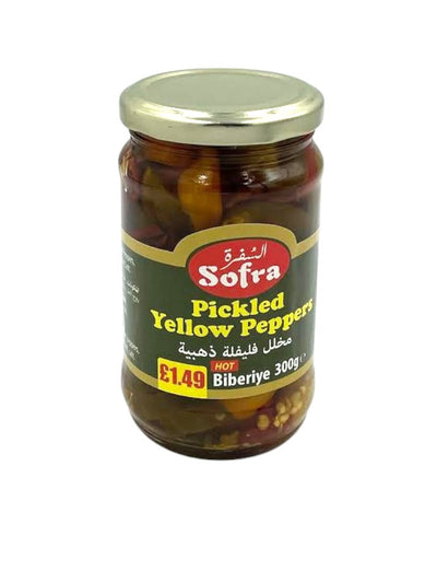 Sofra Pickled Yellow Peppers 300g - DesiMe