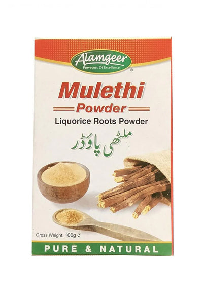 Alamgeer Mulethi Powder 100g (Liquorice Roots)