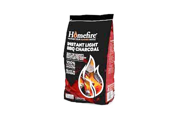Homefire Instant Light BBQ Charcoal 2x850g