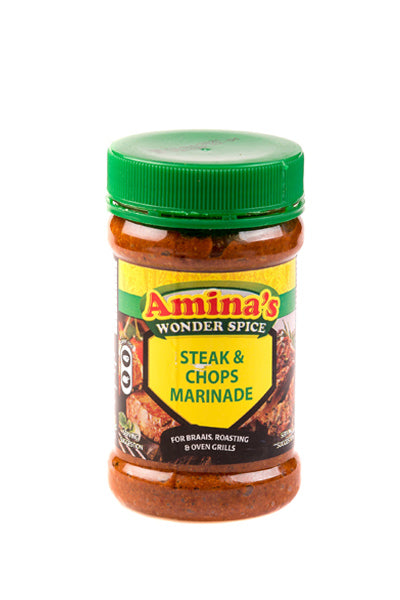 Amina's Steak & Chops Marinade 325g