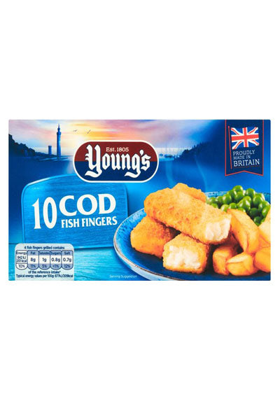Young's 10 Cod Fingers 280g