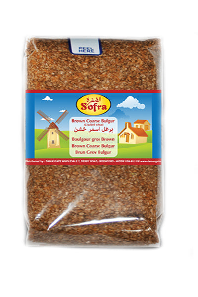 Sofra Brown Coarse Bulgur Wheat 800g - DesiMe