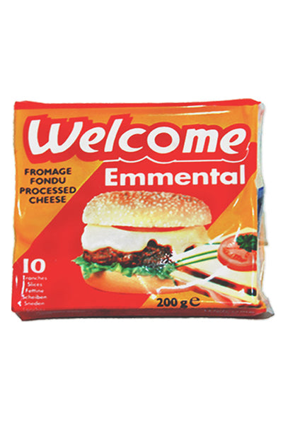 Welcome Emmental Cheese Slices 200g