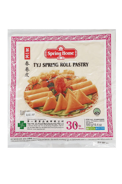 Spring Home TYJ Spring Roll Pastry 30 Sheets 550g