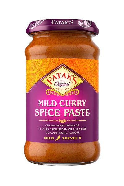 Patak's Mild Curry Spice Paste Mild 283g – DesiMe