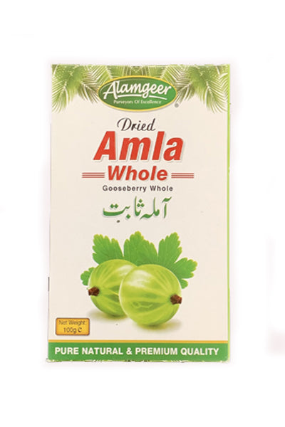 Alamgeer Dried Amla Whole 100g (Gooseberry)