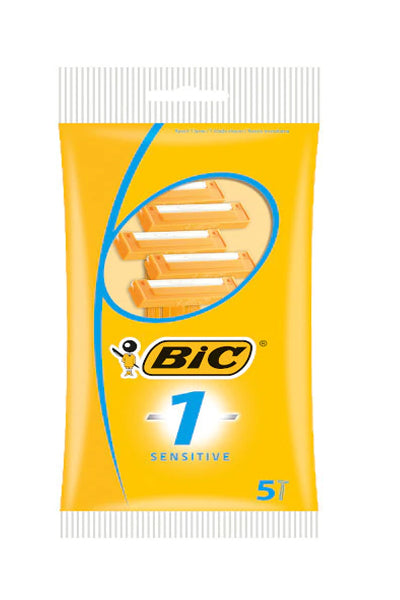 Bic 1 Sensitive Razor 5 Pack