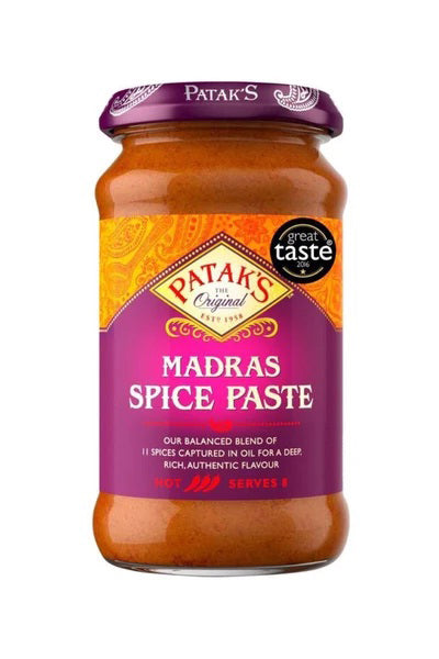 Patak's Madras Spice Paste Hot 283g
