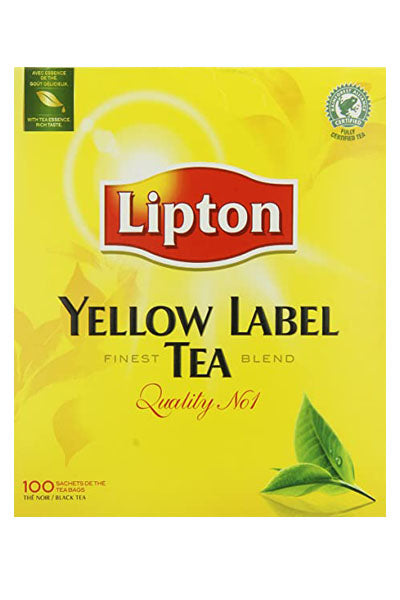 Lipton Yellow Label Tea 100 Tea Bags 200g