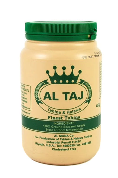 Al Taj Finest Tahina & Halawa 450g – DesiMe