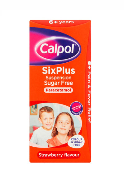 Calpol SixPlus Suspension (Sugar Free) 80ml