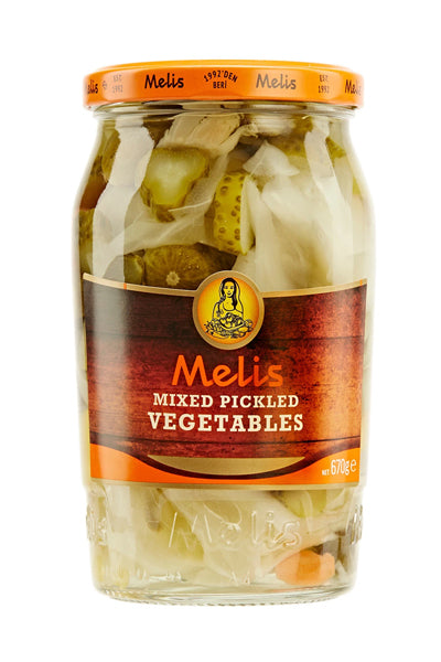 Melis Mixed Pickled Vegetable 670g