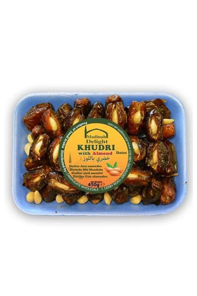 Madinah Delight Khudry Dates With Almonds 400g