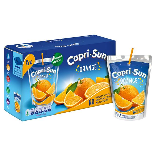 Capri Sun Orange (8 x 200ml)