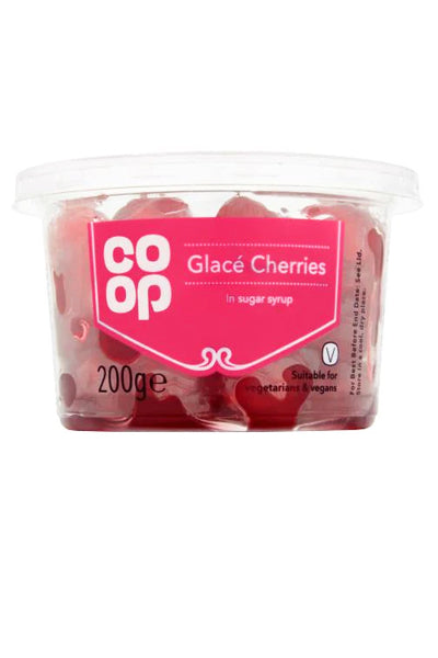 Co Op Glace Cherries 200G