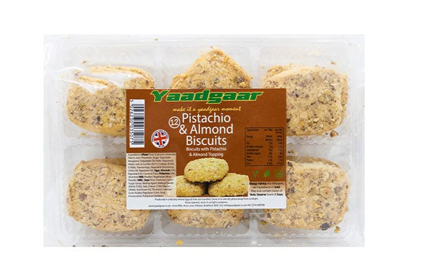 Yaadgaar Pistachio And Almond Biscuit 200g