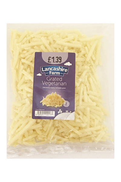 Lancashire Farm Grated Vegetarian 170g