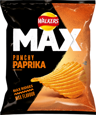 Walkers Max Paprika 70g
