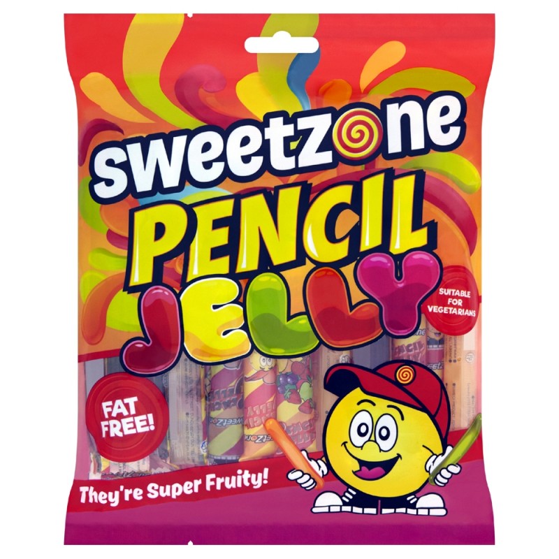 Sweet Zone Pencil Jelly 400g