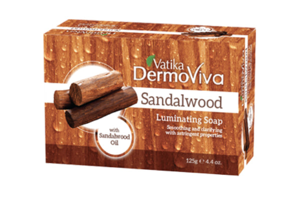 Vatika Dermo Viva Sandalwood Soap 125g